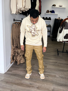 StyleGods Angel Hoodie - Tan\Brown