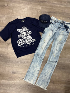 StyleGods Angel Crew -Navy\White