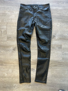 Jordan Craig - PU Leather Pants - Black