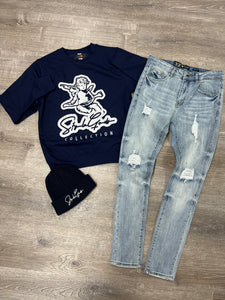 StyleGods Angel Crew -Navy\White