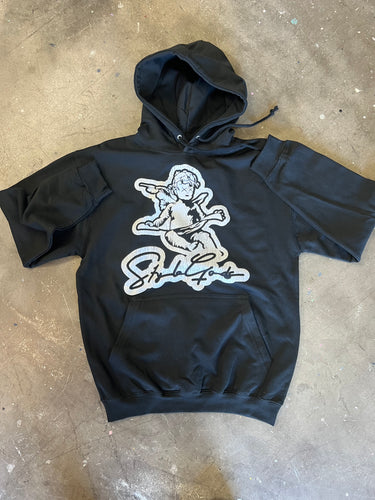 StyleGods Angel Hoodie - Black\White