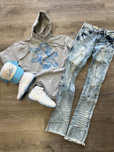 StyleGods Angel Hoodie - Grey\Columbia Blue