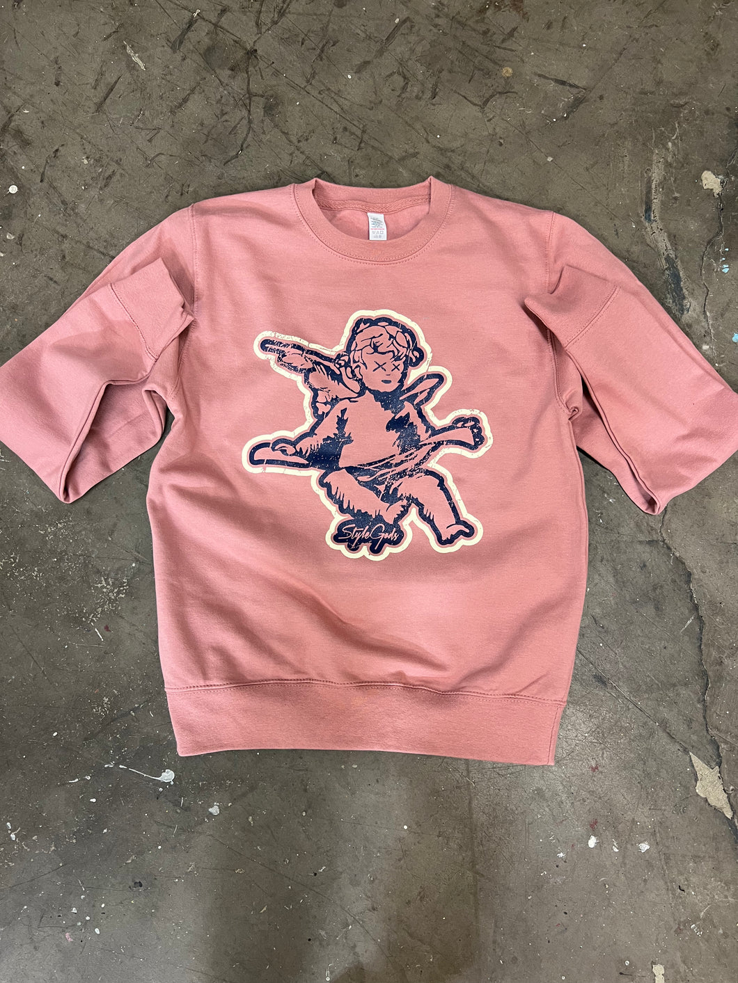 StyleGods Angel Crew - Dusty Pink\Navy\Cream