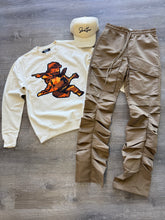 StyleGods Camo Angel Crew - Tan/Multi