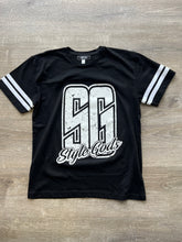 StyleGods Jersey T-Shirt - Black\White